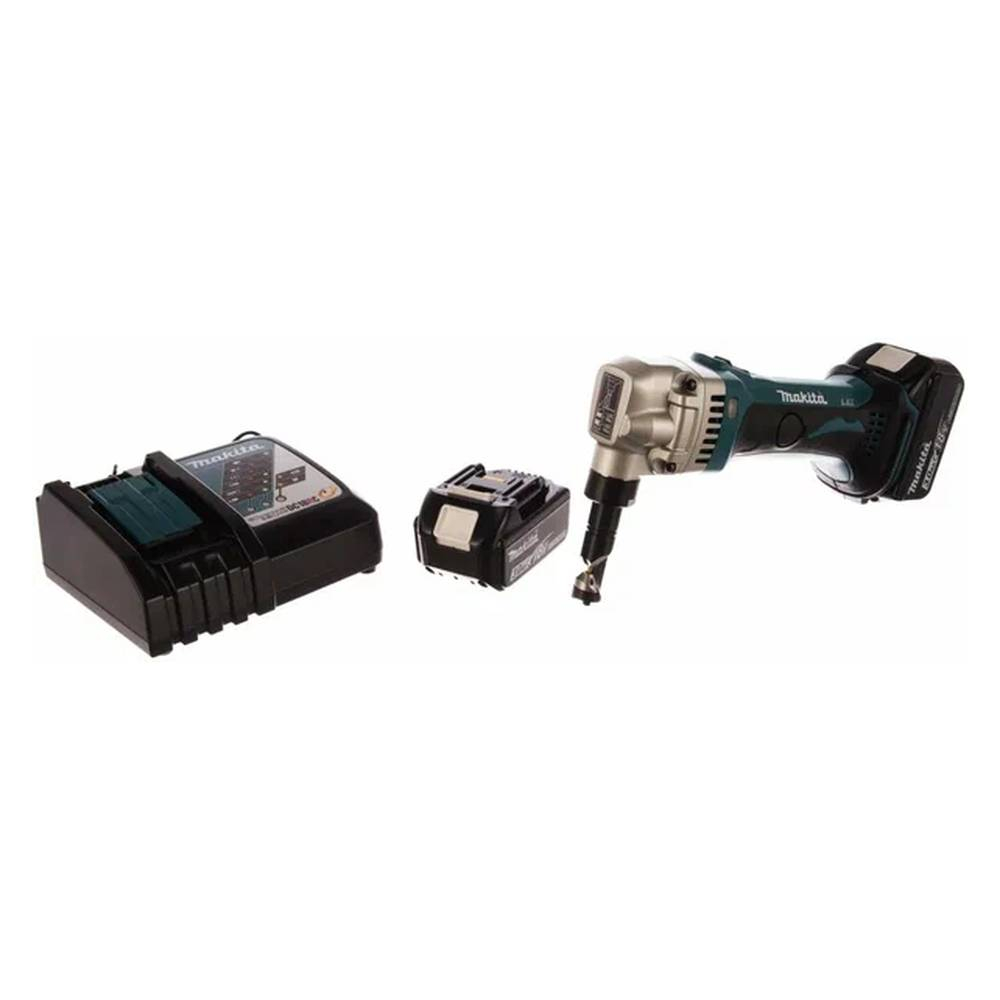 Аккумуляторные ножницы по металлу Makita DJN161RFE