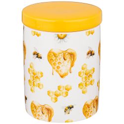 БАНКА С КРЫШКОЙ LEFARD LEFARD "HONEY BEE" 650 МЛ (КОР=12ШТ.)
