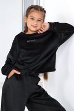 Костюм для девочки Вита-2 Виотекс ЧЁРНЫЙ