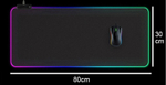Коврик игровой для мыши RGB 800х300х4 мм MS-WT-5