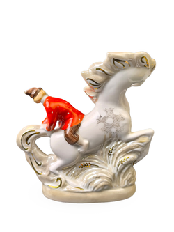 Фарфоровая статуэтка "Иванушка и конёк-горбунок"