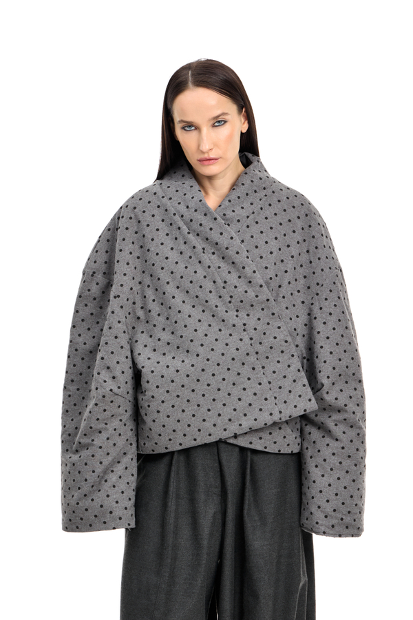 Куртка двусторонняя TULUP graphite/black