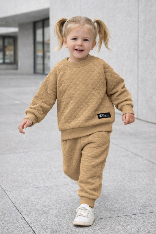 Штанишки утепленные Светлый кофе RinaAmari