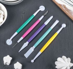 Набор инструментов со скальпелем и иглой. 5 шт.