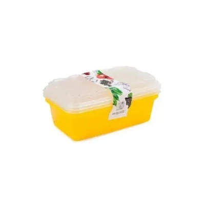 Набор контейнеров для заморозки Zip лимон