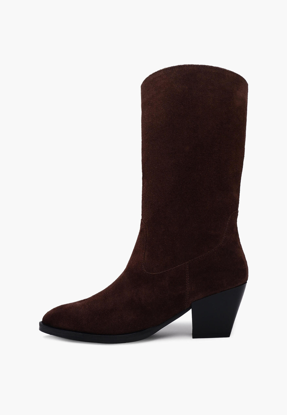 Полусапоги // Helen // Cacao // Suede