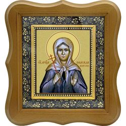 Надежда Аббакумова мученица. Икона на холсте.