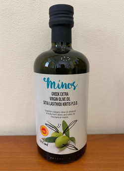 Оливковое масло УРОЖАЯ 2025 MINOS Sitia Lasithiou Kritis P.D.O. Extra Virgin 500 мл Греция, ст/б (Крит)