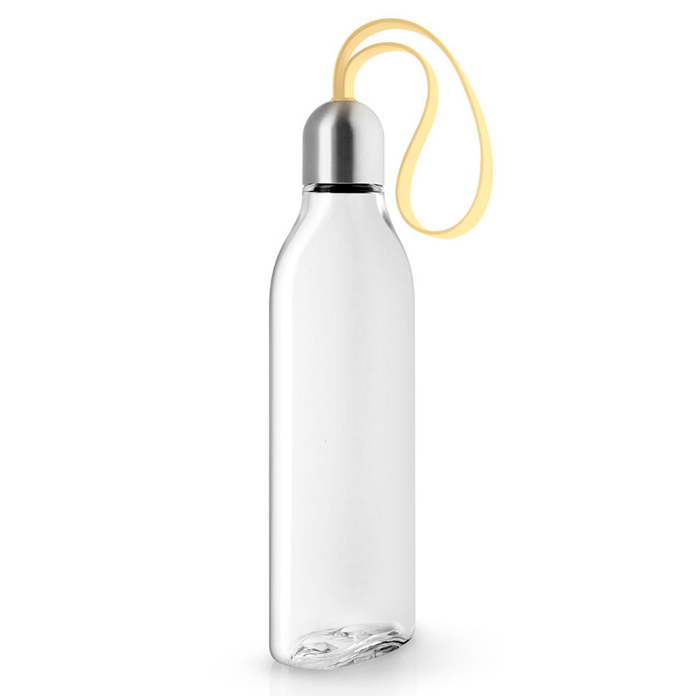 Бутылка плоская, 500 мл, желтая