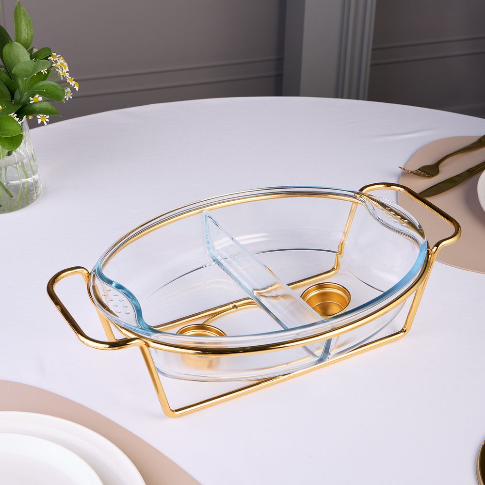 МАРМИТ AGNESS ОВАЛЬНЫЙ 2 ОТСЕКА GOLD 2,6L