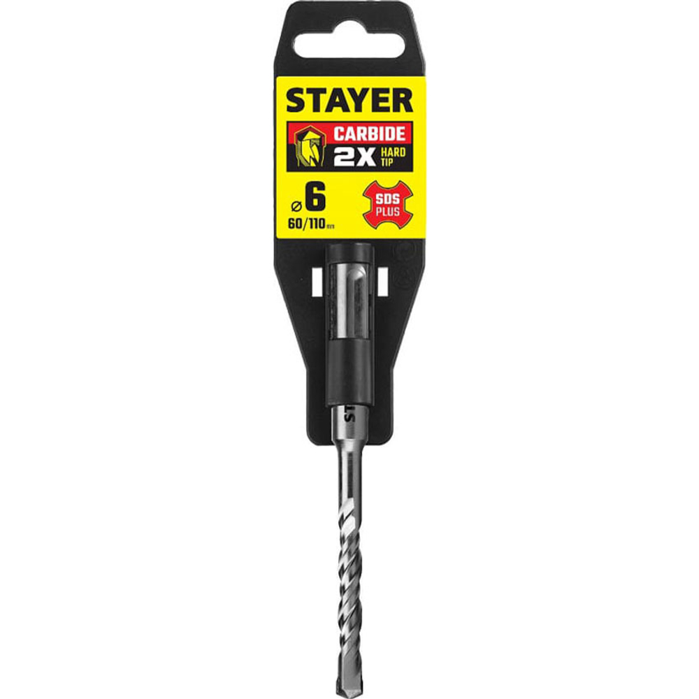 Бур STAYER Professional 6х110 мм, SDS-plus 2930-110-06_z02