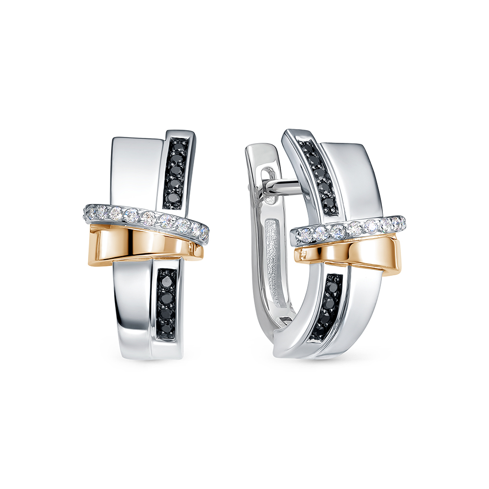 Серьги из золота 585 пробы