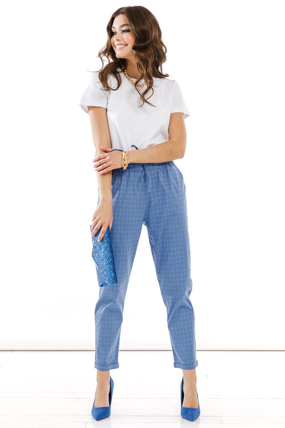 Брюки "Горожанка" (джинс) Б2229 LT Collection