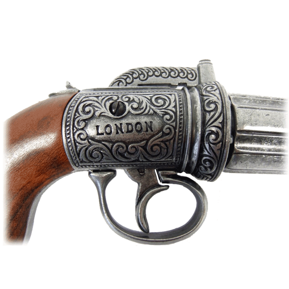 Denix Револьвер "Пепербокс" 6 стволов, Англия, 1840 г