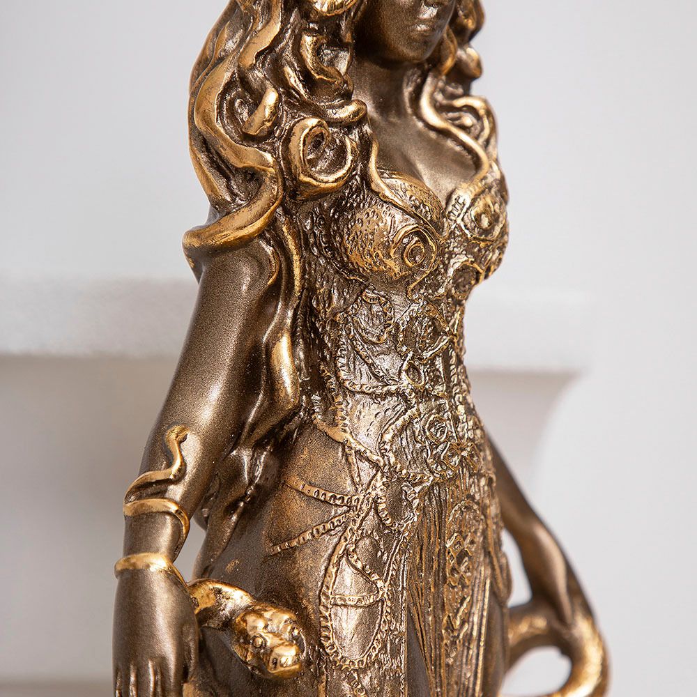 Статуэтка Медуза Горгона Бронза