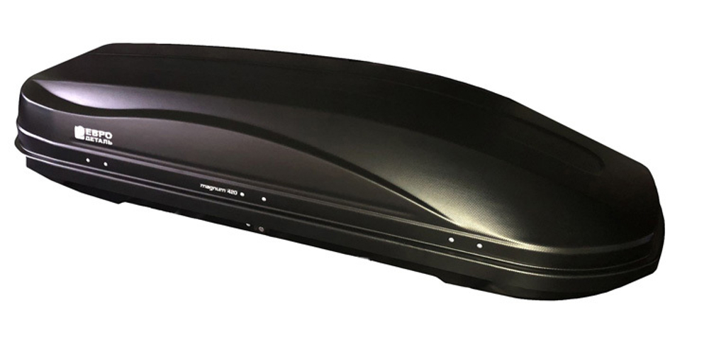Автобокс Евродеталь Магнум 420 (чёрный карбон, камуфляж ) 199х74х42 [ED5-067B] быстросъем
