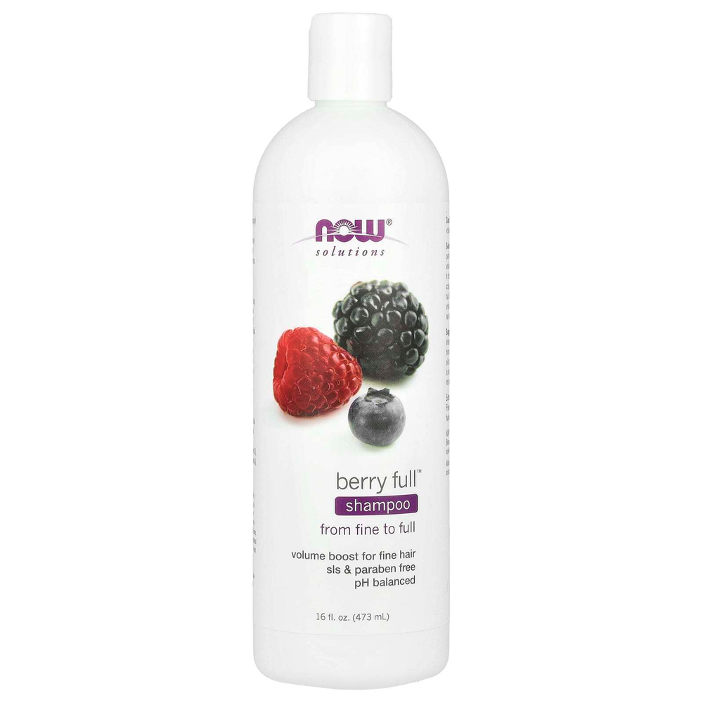 NOW Foods, Solutions, ягодный шампунь, 473 мл (16 жидк. унц.)