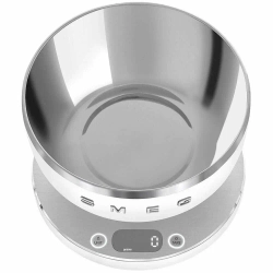 Кухонные весы SMEG, цифровые, максимальный вес 5 кг, шаг 1 г, цвет белый (KSC01WHMWW)