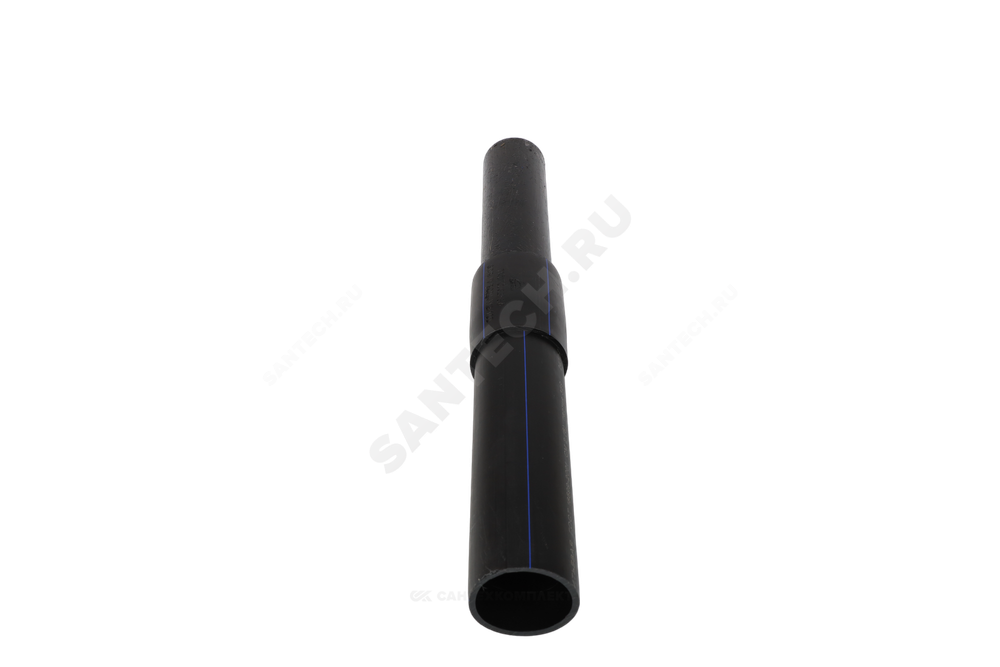 Переход ПЭ100-сталь неразъемный Дн 110х108 Ру10 SDR17