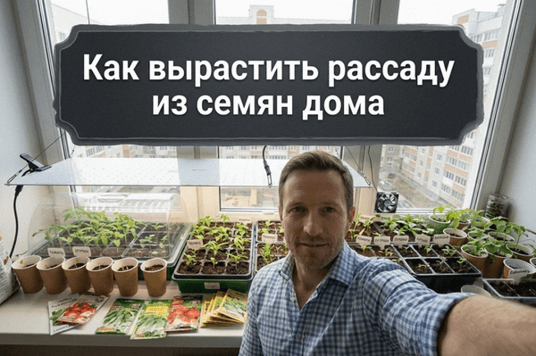 Рассада 2026: как вырастить из семян в домашних условиях