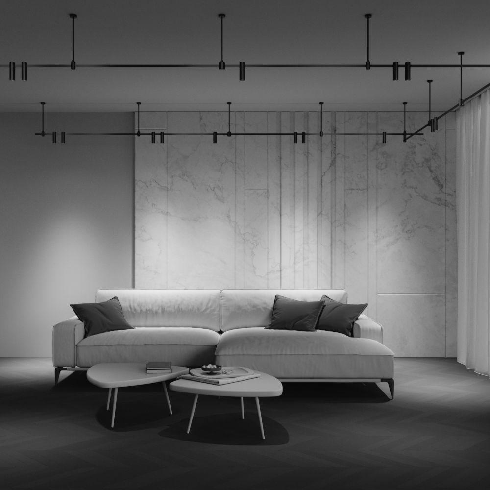 Трековый магнитный светодиодный светильник Maytoni Flarity   TR143-1-5W3K-W-B