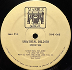 Donovan - Universal Soldier (Канада 1967г.)