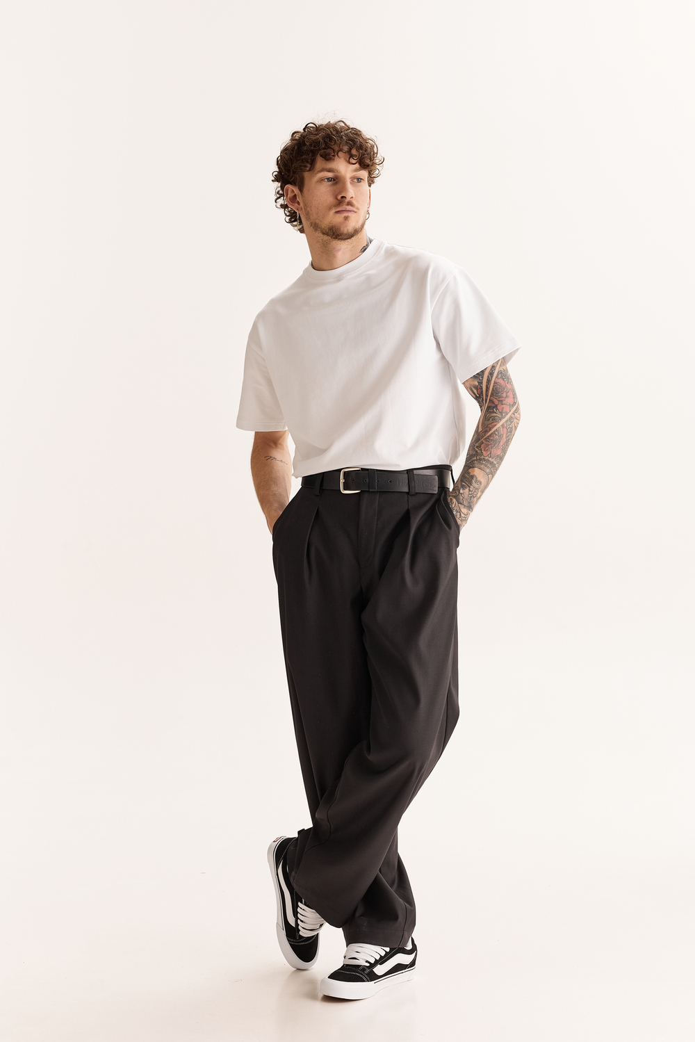 Pleated Pant - Black (Men's)
