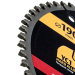 Пильный диск по алюминию ф190 х 20 мм, 64 зубьев Denzel