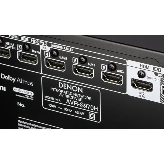 Denon AVR-S970H Black