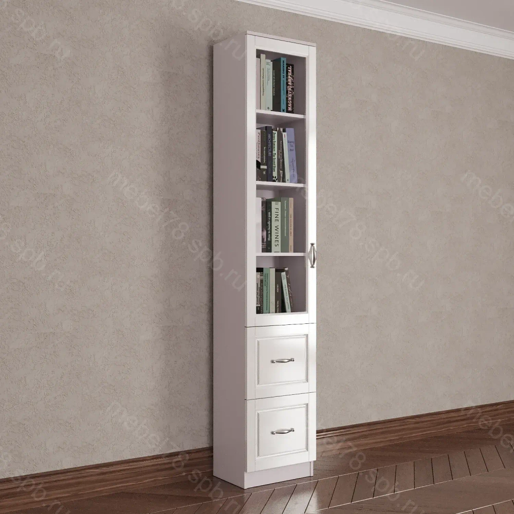 Шкаф книжный 1/4