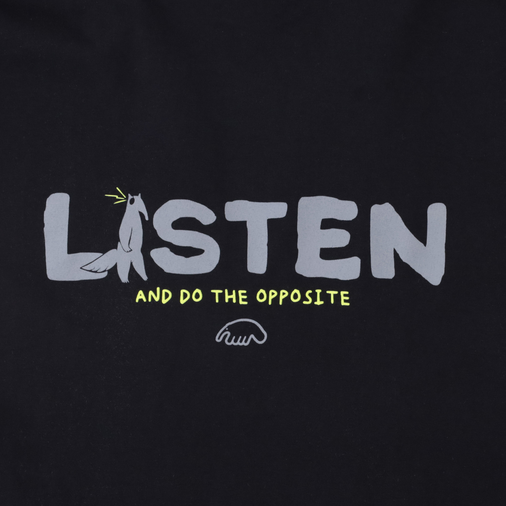 Футболка Anteater 332 Listen (black) артикул: - купить в магазине Дайс