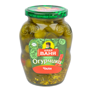 Огурчики Дядя Ваня Чили 350 г
