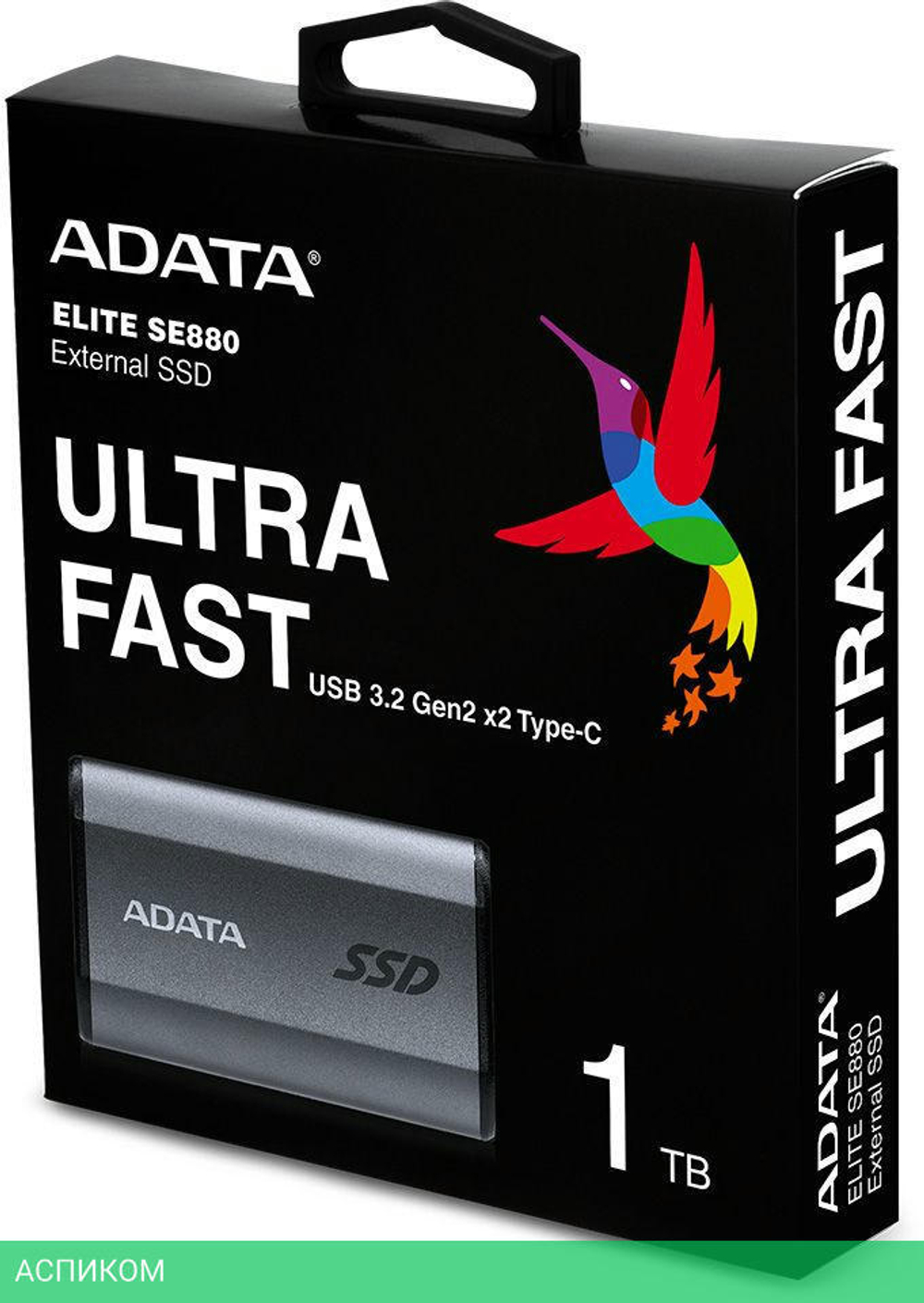 Внешний накопитель A-Data Elite SE880 1TB (AELI-SE880-1TCGY)