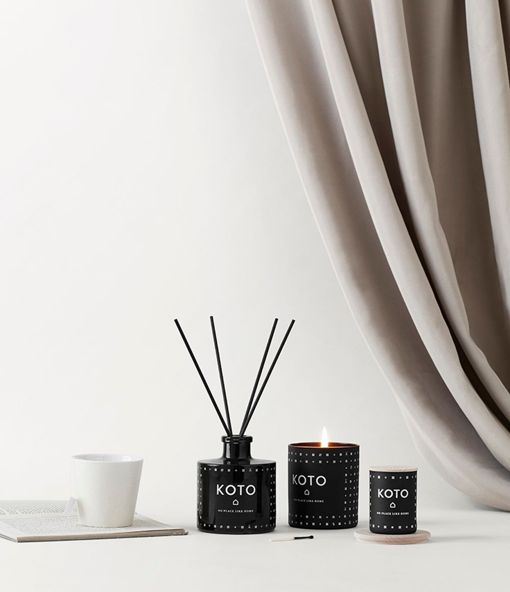 Свеча ароматическая koto с крышкой 55 г