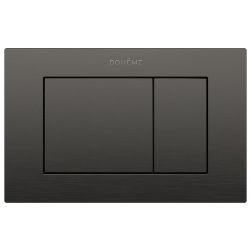 Кнопка для инсталляции, нерж.сталь GUN METAL NEW