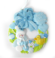 Украшение"Венок для малыша"12*13*2 см. (PO1102)