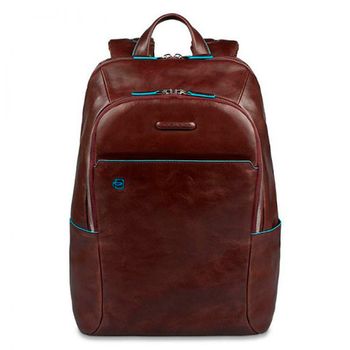 Рюкзак Piquadro Blue Square коричневый из телячьей кожи (CA3214B2/MO)