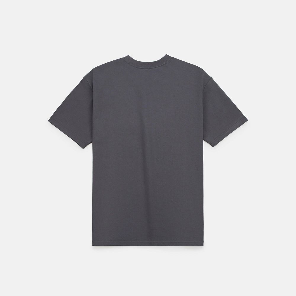 Футболка Яндекс «Культурный код Москвы» Москвич серая