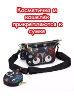 Сумка 3 в 1 клатч кошелек для подростка сумочка через плечо