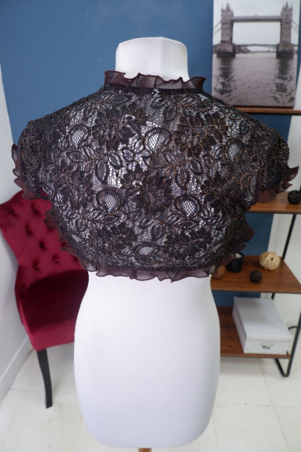 Болеро кружевное 40 размер