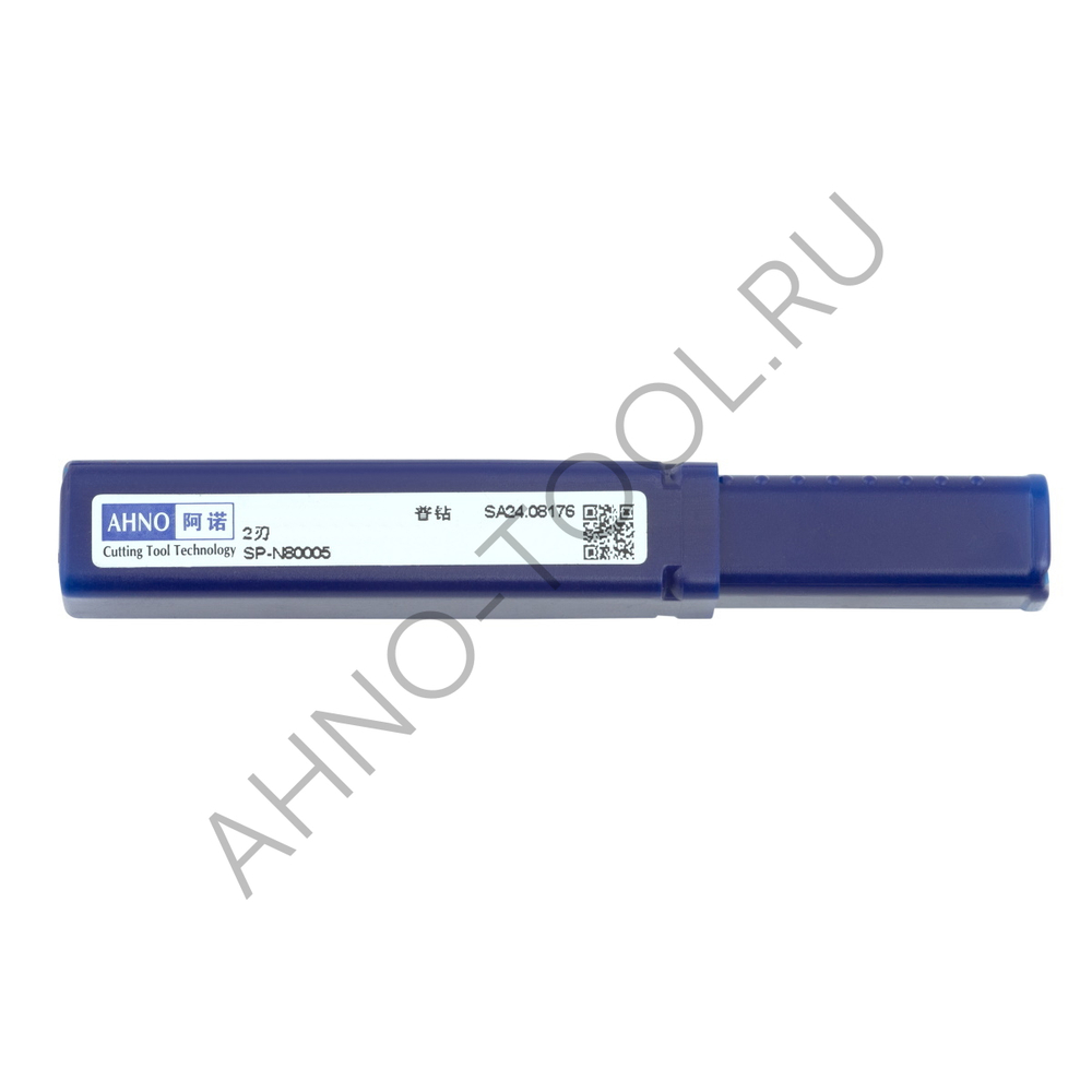 Сверло 10.7мм монолитное твердосплавное 5D без подвода СОЖ. для цвет.металлов SP-N800051070 VHM AHNO
