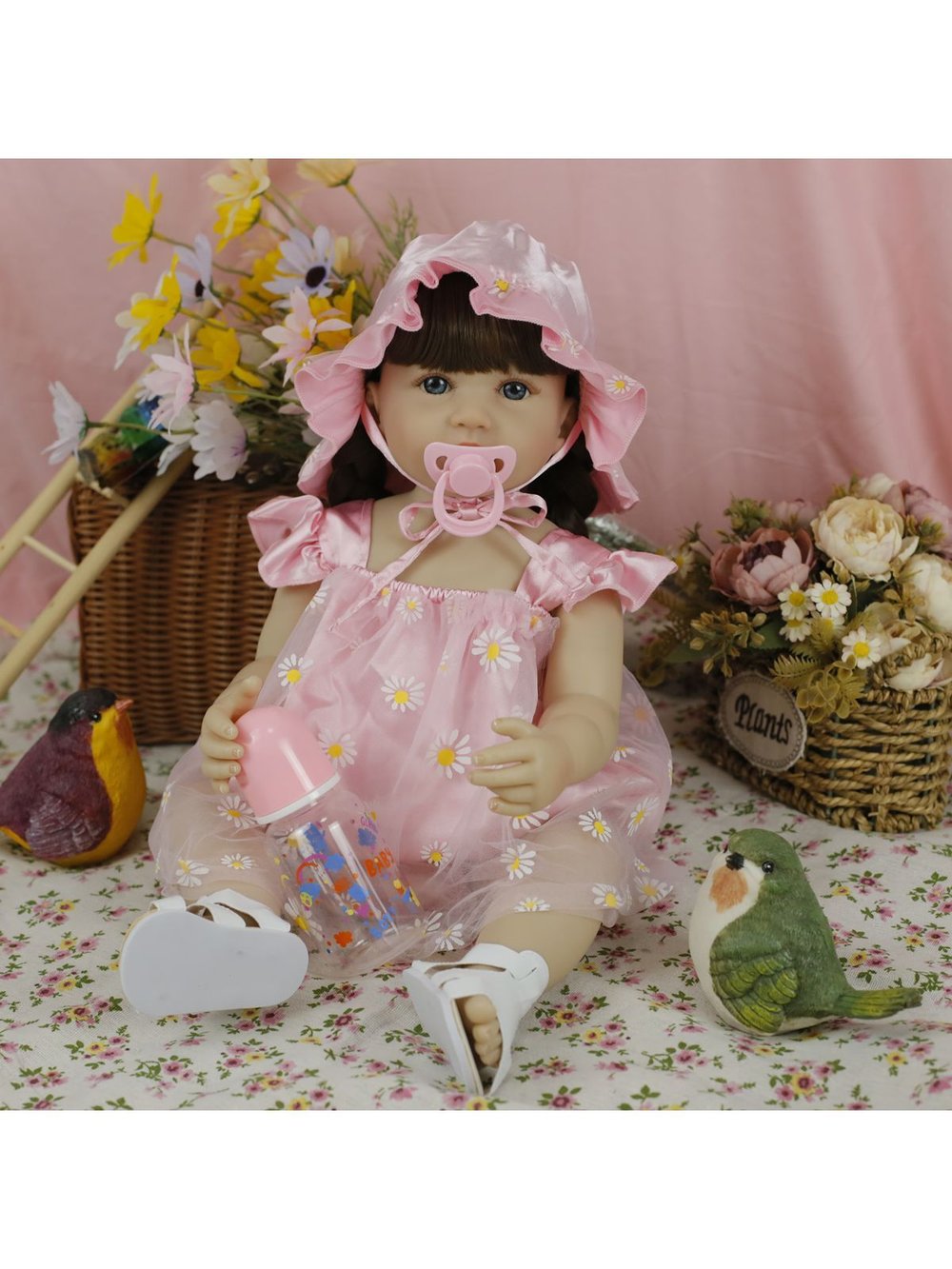 Кукла Реборн виниловая LifeReborn 55см (LR-033)