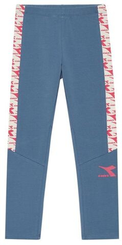 Штаны для девочки теннисные Diadora Jg. Leggings Twinkle - china blue