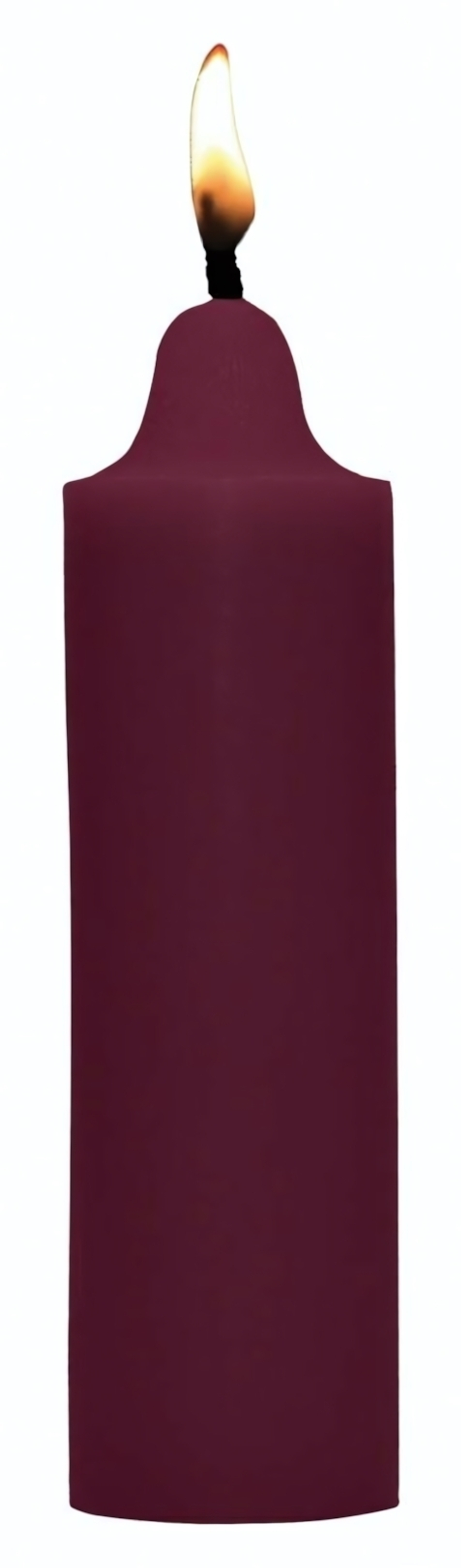 Восковая BDSM-свеча Wax Play с ароматом розы (Цвет: красный)