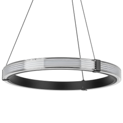 736267 Люстра ROTONDA 30W LED 1474LM 360G ЧЕРНЫЙ 3000K