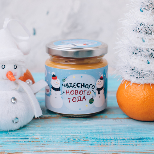 Купить Крем-мед "Чудесного Нового года" с апельсином