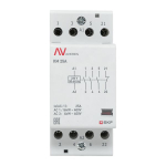 Контактор модульный EKF km-av-2-25-31-230V