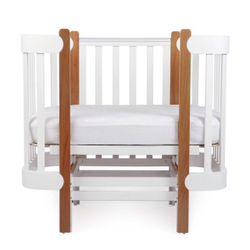 Кроватка-трансформер Happy Baby Mommy Lux, 140 х 70 см, белый