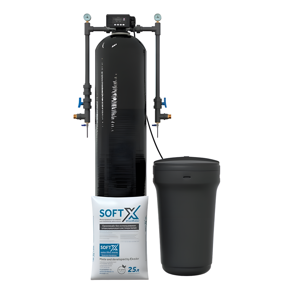 Система умягчения воды со смолой, SCA19 SpaceAqua Soft 1465 FR1M SoftX