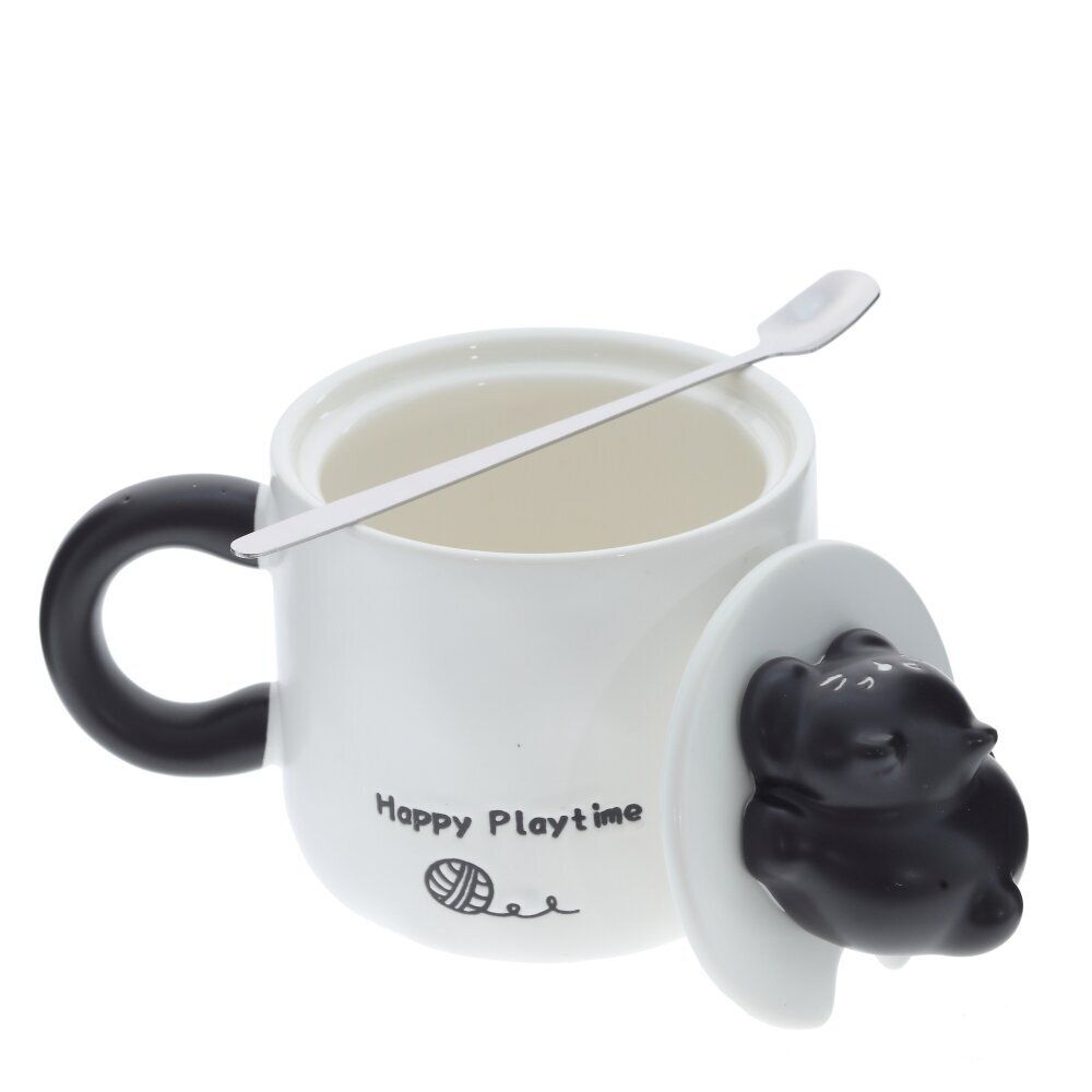 GAEM Кружка с крышкой, 360 мл, L14 W10 H12 см, 4в.